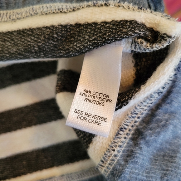 Cute Cato Jeweled Sweater with Jean Bottom Hem Design XL - Picture 8 of 10